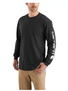 Carhartt Men's Long Sleeve Graphic Logo T-shirt